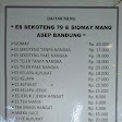 Es Sekoteng 79 Dan Siomay Mang Asep Bandung