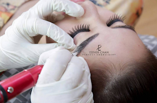 Esther Chans Art Embroidery [Sulam Alis Terbaik] [Sulam Alis] [Eyebrow]