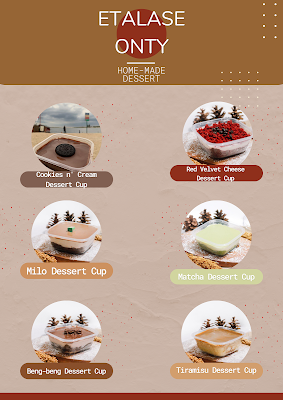 Etalase Onty - Dessert Rumahan