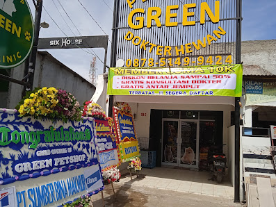 Green petshop & petklinik ( Praktek Dokter Hewan)