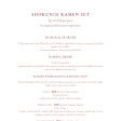 Ikoramen-den | Halal Japanese Ramen | Set Menu Experience | Reservation Only