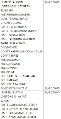 Jajanan Pasar Bu Tuti