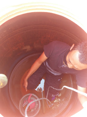 Jasa cuci toren, penjernihan kolam renang dan service cuci ac pasang cctv