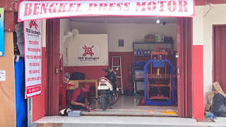JBB Asshogiri bengkel press motor dan servis
