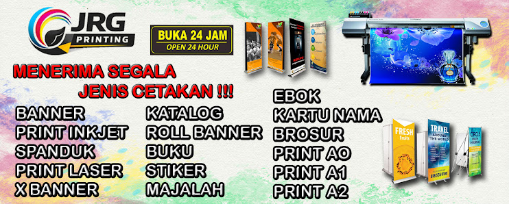 Jrg Anugrah Printing - Pusat Percetakan Exspress 24 Jam Jakarta Pusat, Spanduk, Brosur, Print, Dan Semua Jenis Cetakan