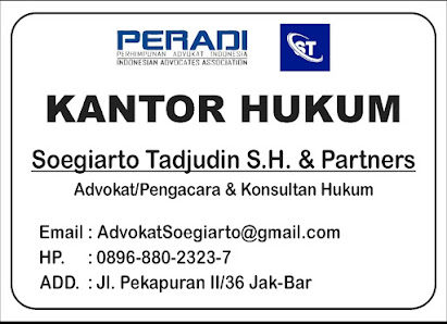 KANTOR HUKUM SOEGIARTO TADJUDIN S.H. & PARTNERS