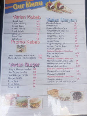 Kebab & Roti Maryam "Mubarok"