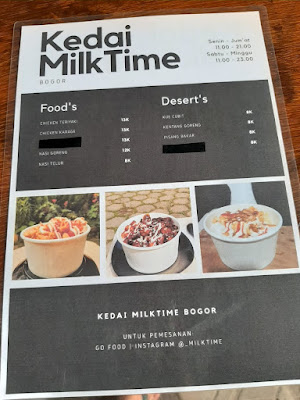 Kedai Milktime Bogor
