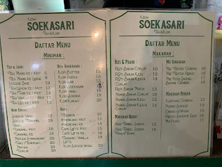 Kedai teh dan kopi SOEKASARI