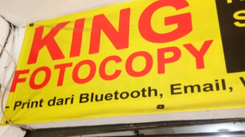 King Fotocopy ATK Hardcover Print