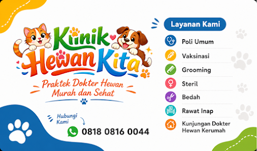 Klinik Hewan Kita - Bikin Sehat dan Hemat