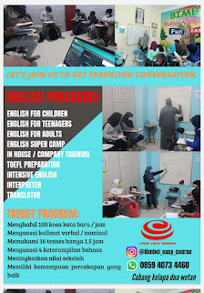 Kursus Bahasa Inggris dan Bimbingan Belajar BIMBEL EASY COURSE