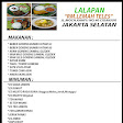 Lemah teles sambel gledek bebek dan ayam goreng ciganjur