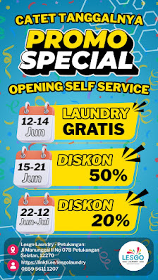Lesgo Laundry - Petukangan (Gratis Antar Jemput)