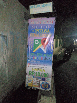 M-STEAM MOTOR + PULSA CIOMAS HARAPAN