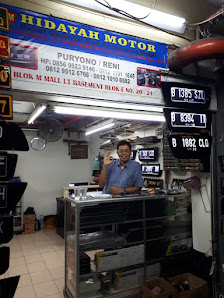 MALL Blok M Basement Blok E no.20-21 TOKO HIDAYAH MOTOR/BLOK.M HUB