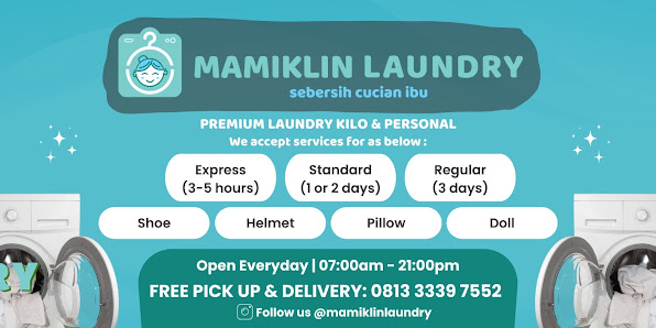 MAMIKLIN LAUNDRY SETIABUDI - GRATIS ANTAR JEMPUT
