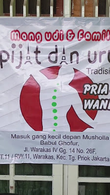 Mang Udi & family pijat urut tradisional Pria/Wanita