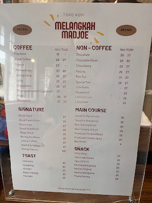 Melangkah Madjoe - Coffee Shop