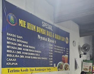 Mie Ayam Bumbu Bali