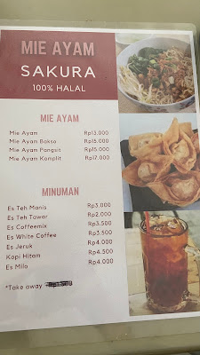Mie ayam sakura