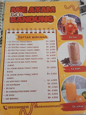 Mie bandung Pak "KO"