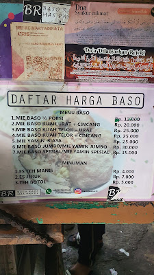 Mie Baso Raos Mas Pardi