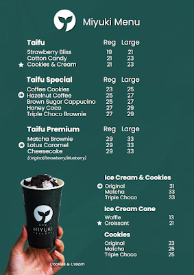 Miyuki Reserve Ice Cream