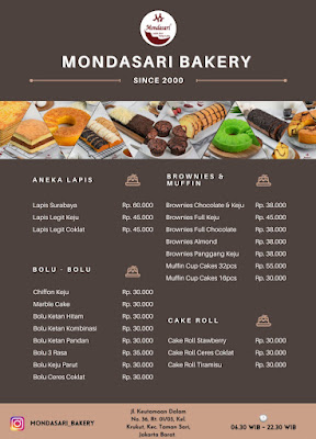 Mondasari Bakery Serdang Raya