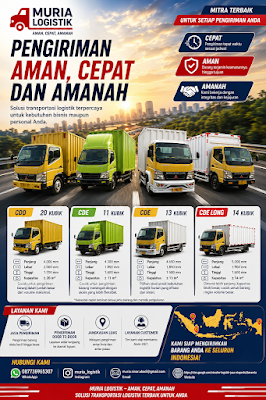 Muria Logistik Jasa Pengantaran Dalam Kota dan Luar Kota Sewa Truk Bandung