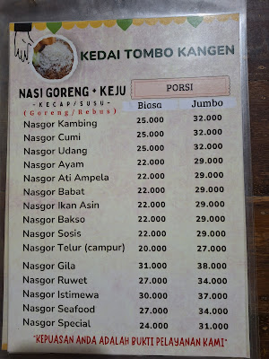 Nasi Goreng Tombo Kangen