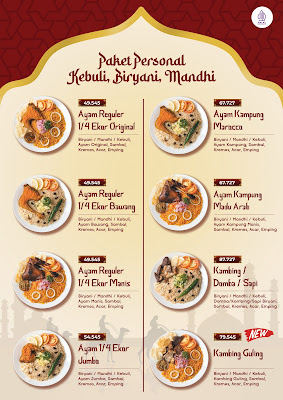 Nasi Kebuli Biryani Mandhi Resto Khoja