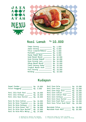 Nasi Lemak Jasa Ayah Klitren Jogja