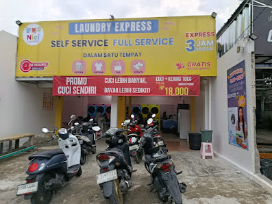 Nici Laundry Self Service & Full Service Buka 24jam