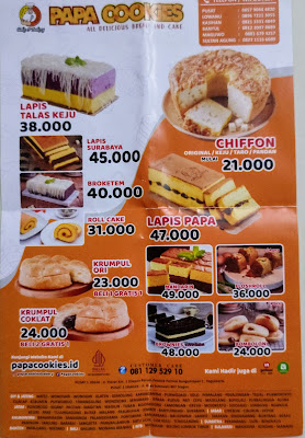 Papa Cookies Bakery Pusat Jogja