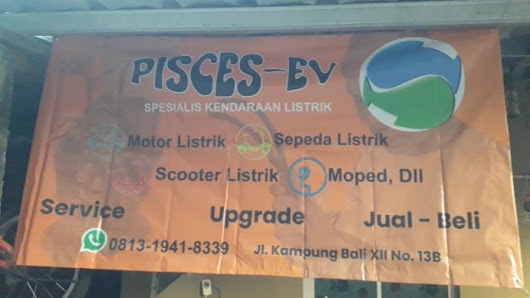 Pisces - Bengkel Sepeda Motor Listrik