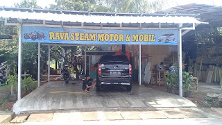 RAVA STEAM CUCI MOTOR & MOBIL