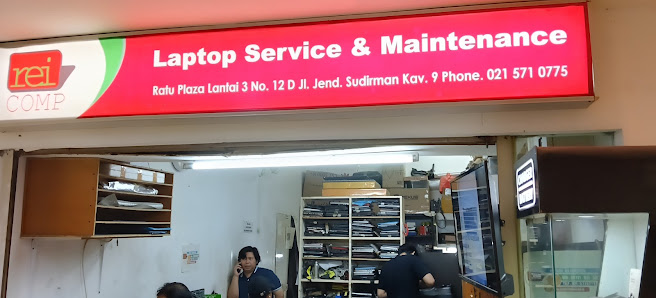 Rei Computer Spesialis Service LAPTOP dan Macbook Ratu Plaza