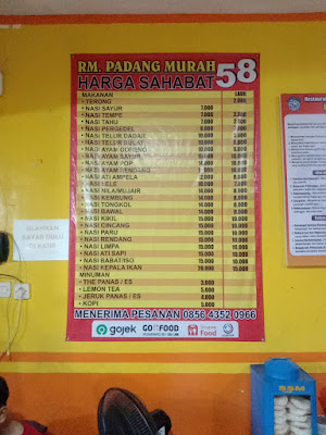 rm. padang murah 58 bringin
