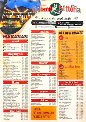 Rumah Makan Boemi Mitoha