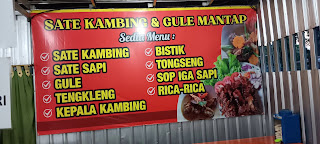 Sate Kambing "MANTAP" Lamper Tengah