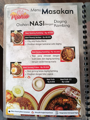 Sate Kambing & Thengkleng Pak Manto