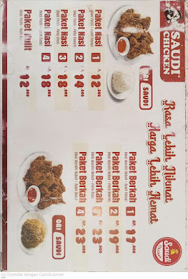 Saudi Chicken Sriwijaya