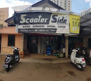 Scooter Side Djakarta - Aksesoris, Bengkel Vespa