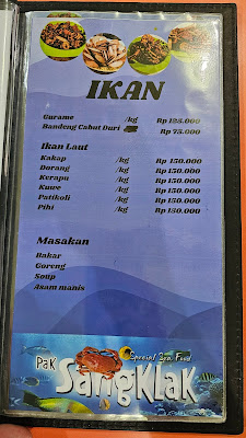 Seafood Pak Sangklak Semarang