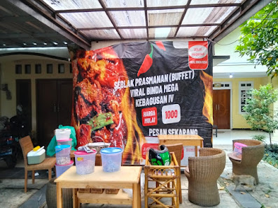 Seblak prasmanan binda Mega II Kebagusan IV Jaksel