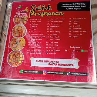 Seblak Sultan Prasmanan