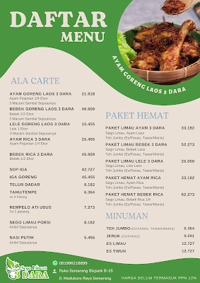 Sego Limau 3 Dara