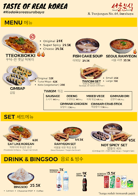 Seoul Bunsik - Tunjungan