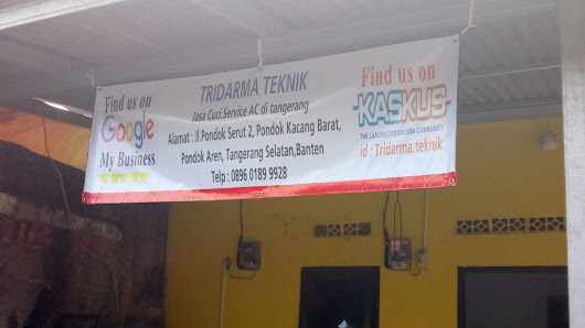 SERVICE AC TANGERANG,TRIDARMA TEKNIK 1